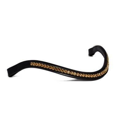 Browband with Golden Stones