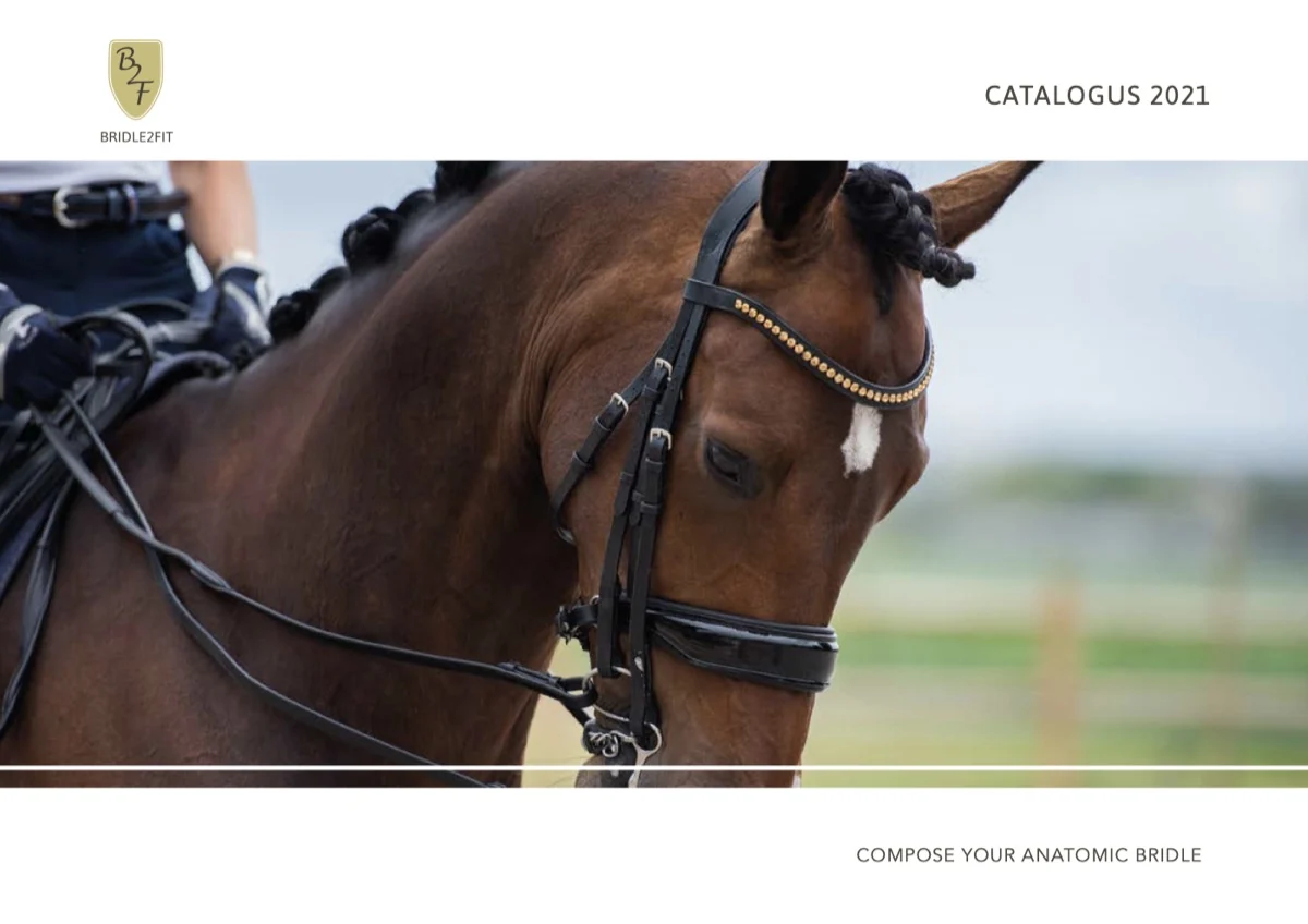 Front cover of the Bridle2Fit catalog